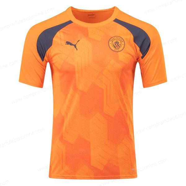 Camisola Manchester City Pre Match Training laranja